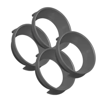 Magura Gustav Pro Disc brake caliper spare part | Cover kit, grey, 4 pieces