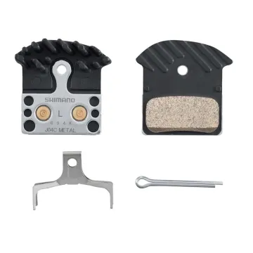 Shimano Disc Brake Pads J04C-MF | 2-piston MTB IceTec sintered metal | 1 pair