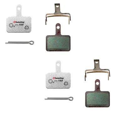 SwissStop Disc 15 E Brake Pads E-Bike | 2-piston Shimano-Tektro-TRP-Quad | 2 pairs