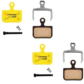 SwissStop Disc 35 RS quiet brake pads | 2-piston Sram Road AXS-level Elixir | Pair & Fair 2 pairs
