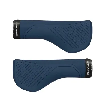 Ergon GS1 Evo Lock-On Handlebar Grips Nightride Blue Size S