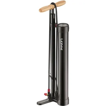 Lezyne Pressure Over Drive Floor Pump, black, 15 bar