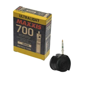 Maxxis Ultra Light Road Bike Inner Tube 28 inches / 700x23-32C Presta Valve 48 mm