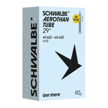 Schwalbe Aerothan SV19-AE MTB TPU Inner Tube | 29 inches x 1.75–2.6 Sclaverand valve 60 mm