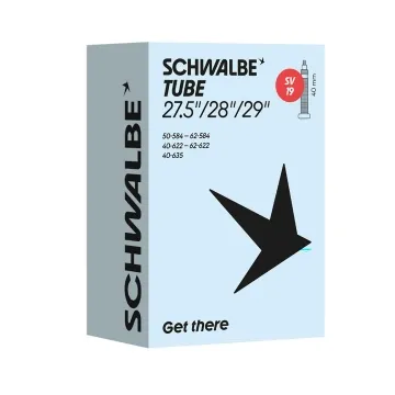 Schwalbe SV19 Inner Tube | 29/28/27.5 inches x 1.5–2.4 Sclaverand valve 40 mm