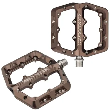 Wolf Tooth Waveform Platform Pedals Large Espresso