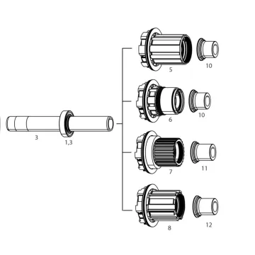 Zipp Freewheel Body ZR1 - ZM2SL | Micro Spline