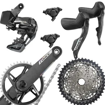 Sram Force XPLR AXS D2/E1 groupset PWR power meter Disc 12x1-speed