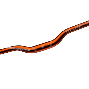 Race Face Atlas 1 1/4 DH Riser 31.8 mm diameter | Rise 32 mm, width 785 mm, orange
