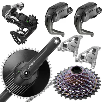 Sram RED AXS E1 Aero TT Groupset Disc + Power Meter 12x1-speed