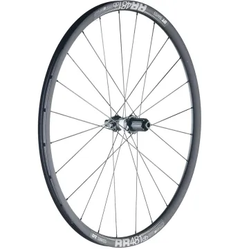 28-inch road/gravel rear wheel: DT Swiss 350 straight-pull hub + DT Swiss RR 481 rims | built by TNC