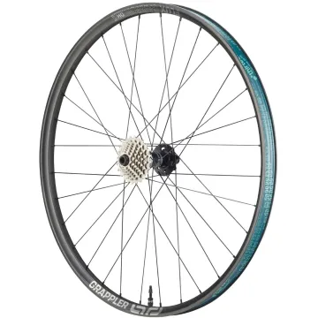 e*thirteen Grappler Sidekick Flux DH 7 Aluminium Rear Wheel | 29-inch Boost 12x148mm integrated 7-speed cassette 9-24 teeth