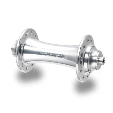 Chris King R45 Front Hub Ceramic SSP 9x100 silver | silver 28-hole