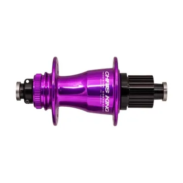 Chris King Rear Hub Ceramic Disc Centerlock SuperBoost 12x157 3D purple | violet 28-hole