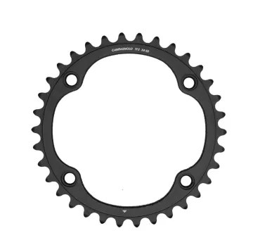 Campagnolo Potenza 11s chainring, 34 teeth, 4-arm, chainline 112, black