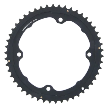 Campagnolo Potenza 11s chainring, 50 teeth, 4-arm, 145mm chainline, black