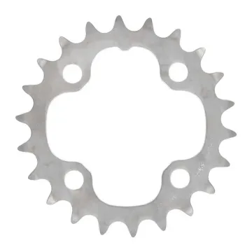 Shimano MTB chainring, 64-tooth circle, steel, 9-speed, 22 teeth
