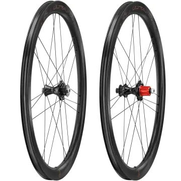 Campagnolo Bora Ultra WTO 45 DB C23 Disc CL wheelset | 28-inch rotor Campagnolo N3W