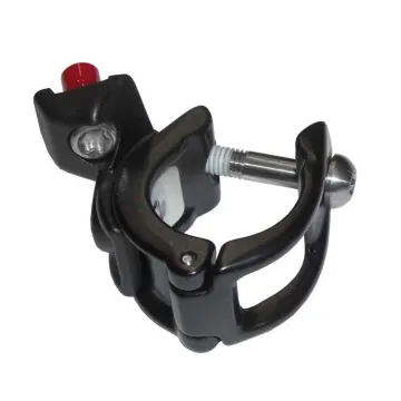 SRAM MMX clamp + MatchMaker X adapter | left, black, titanium bolt