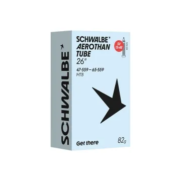 Schwalbe Aerothan SV13-AE MTB inner tube | 26 inches x 1.75–2.6 Sclaverand valve 40 mm