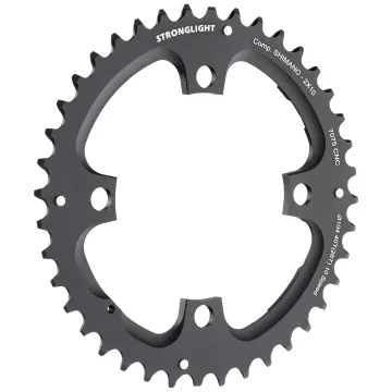 Stronglight MTB chainring 10x2-speed Shimano 104 LK outer 42 teeth black