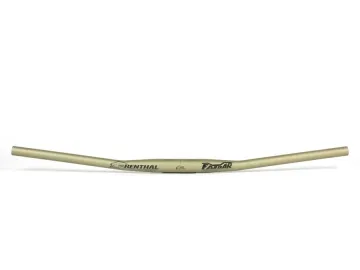 Renthal V3 Fatbar Lite Zero MTB Handlebar Aluminium 31.8 mm Ø | Rise 0 mm Width 760 mm Gold