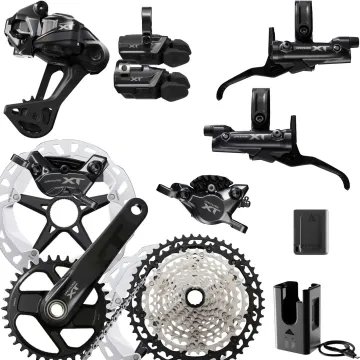 Shimano Deore XT Di2 wireless disc groupset complete | 12-speed M8250 cassette 10-51 teeth