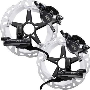 Shimano Deore XT M8200 XC Disc Brake Set (2-piston) | Disc Centerlock Rotors RT-CL800