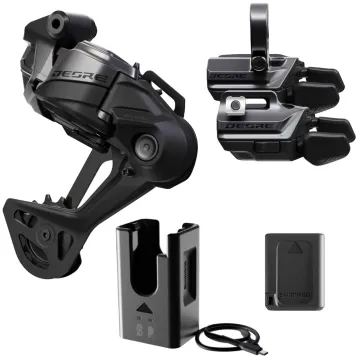Shimano Deore Di2 wireless 12-speed M6250 upgrade kit for a 10–51-tooth cassette