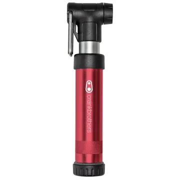 Crankbrothers Gem S Mini Air Pump, max 7 bar, red