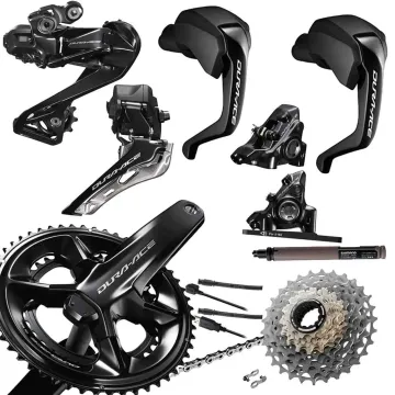 Shimano DURA-ACE Di2 TT Groupset R9270P Disc Brake 12x2-speed with Power Meter FC-R9200-P