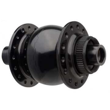Schmidt SON 28 15 110 Disc Centerlock Boost hub dynamo, black anodised, 28-hole