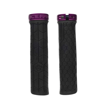 Race Face Getta Grip Lock-On Handlebar Grips 33 mm Colour: purple/black