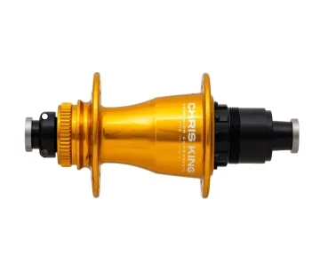 Chris King Rear Hub Ceramic Disc Centerlock Boost 12x148 gold | gold 24-hole
