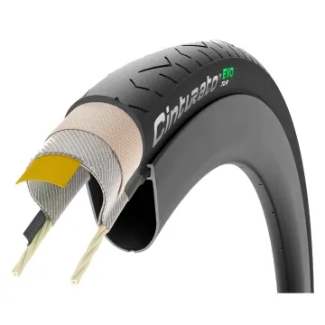 Pirelli Cinturato EVO TLR Road Bike Tyre 40x622 black