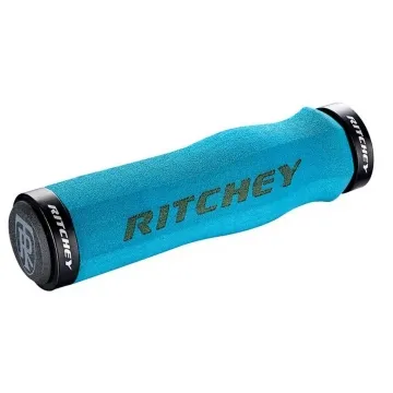 Ritchey WCS Truegrip HD Locking Handlebar Grips, colour: sky blue