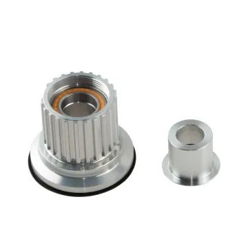 DT Swiss Ratchet DEG MTB Freehub Body Kit Silver | Ceramic Light Aluminium Shimano Micro Spline + Right-hand stop 12x148/157 mm