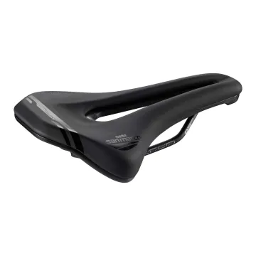 Selle San Marco Ground Dynamic S3 Narrow Open Fit Saddle, Black, Manganese Frame