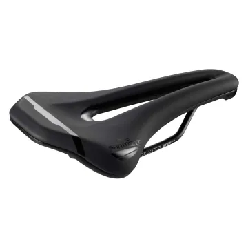 Selle San Marco Ground Sport Saddle L3 Wide Open Fit black, steel frame