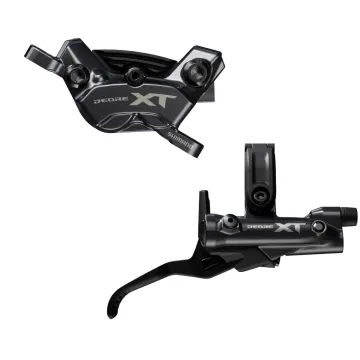Shimano Deore XT M8220 XC Disc Brake 4-Piston | 170 mm I-Spec EV Rear Wheel Right-Hand Lever