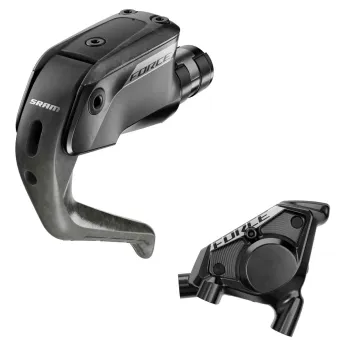 Sram Force Aero TT brake lever + flat-mount disc brake (front wheel)
