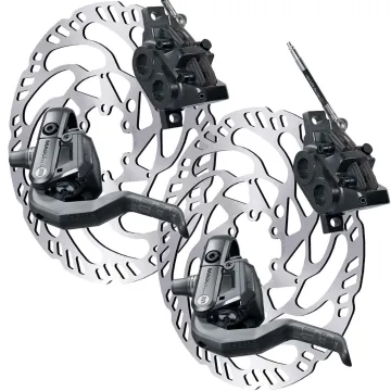 Disc Brake Set | Magura Gustav Elite disc brakes + MDR-C Disc 6-hole discs, complete