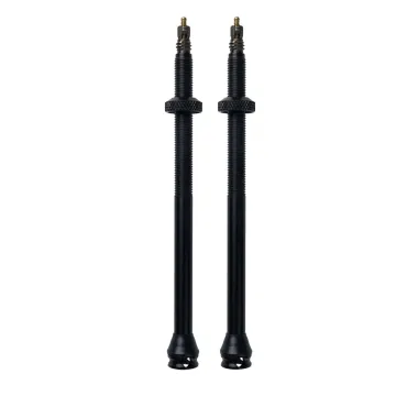 Schwalbe Tubeless Valves Aluminium | Set of 2, black, 80mm