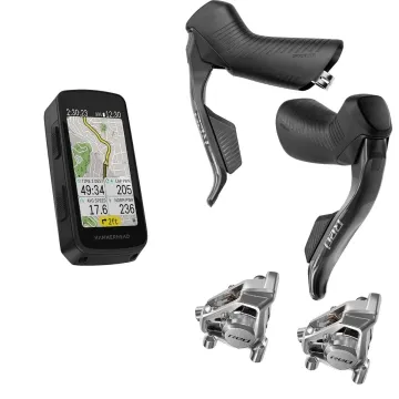 Sram RED AXS E1 Disc Brake Kit 12x2-speed plus Hammerhead Karoo 3 Computer