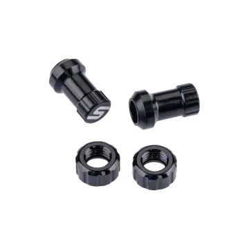 Stans NoTubes valve caps | Sclaverand aluminium black