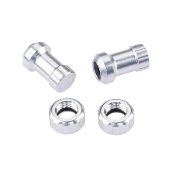 Stans NoTubes Valve Cap Kit | Sclaverand Aluminium Silver