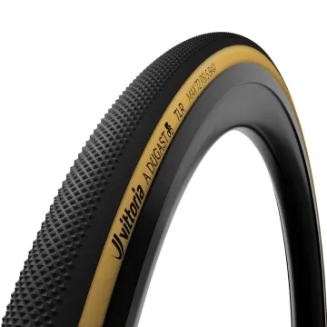 Vittoria A Dugast Pipistrello TLR Cross Tyre 28 inches / 33x622 black and beige