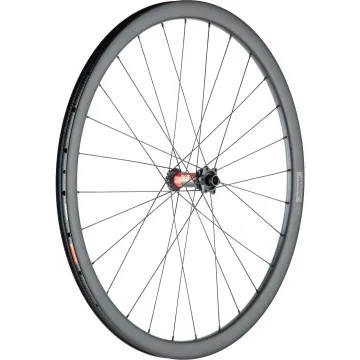 28-inch road/gravel front wheel DT Swiss 240 EXP straight-pull hub disc + Mavic C-2132 rim | built by TNC