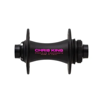 Chris King Front Hub Ceramic Disc Centerlock Boost 15x110 two-tone black punch | black violet 32-hole