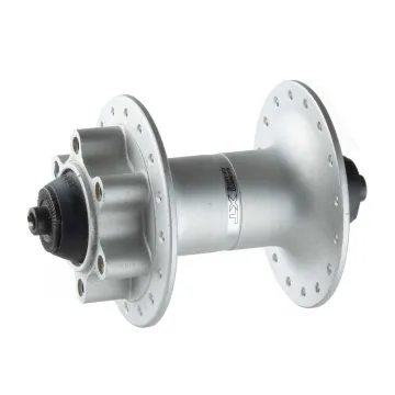Shimano Deore XT front hub HB-M755-BS silver 32-hole disc 6-bolt | without quick-release skewer - limited stock